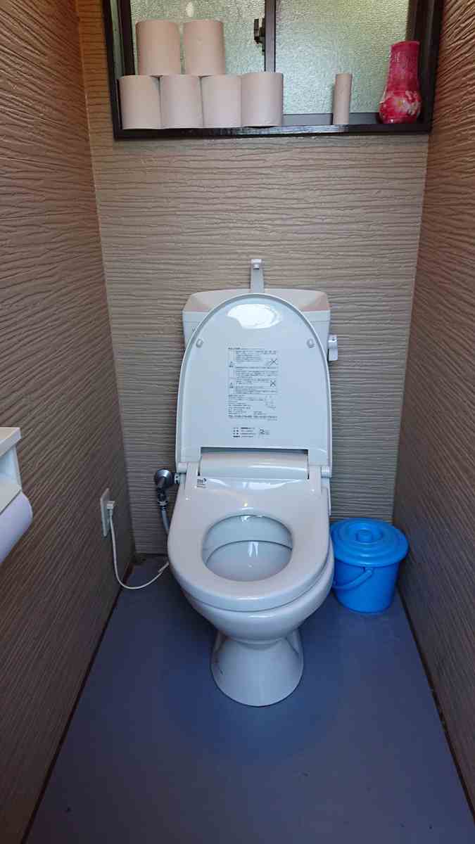 森のまきばオートキャンプ場のトイレの様子