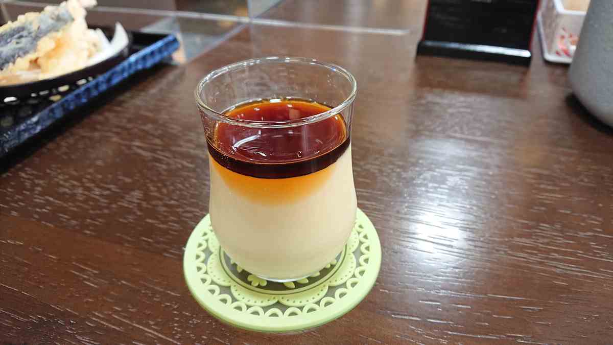 道の駅万葉の里のプリン